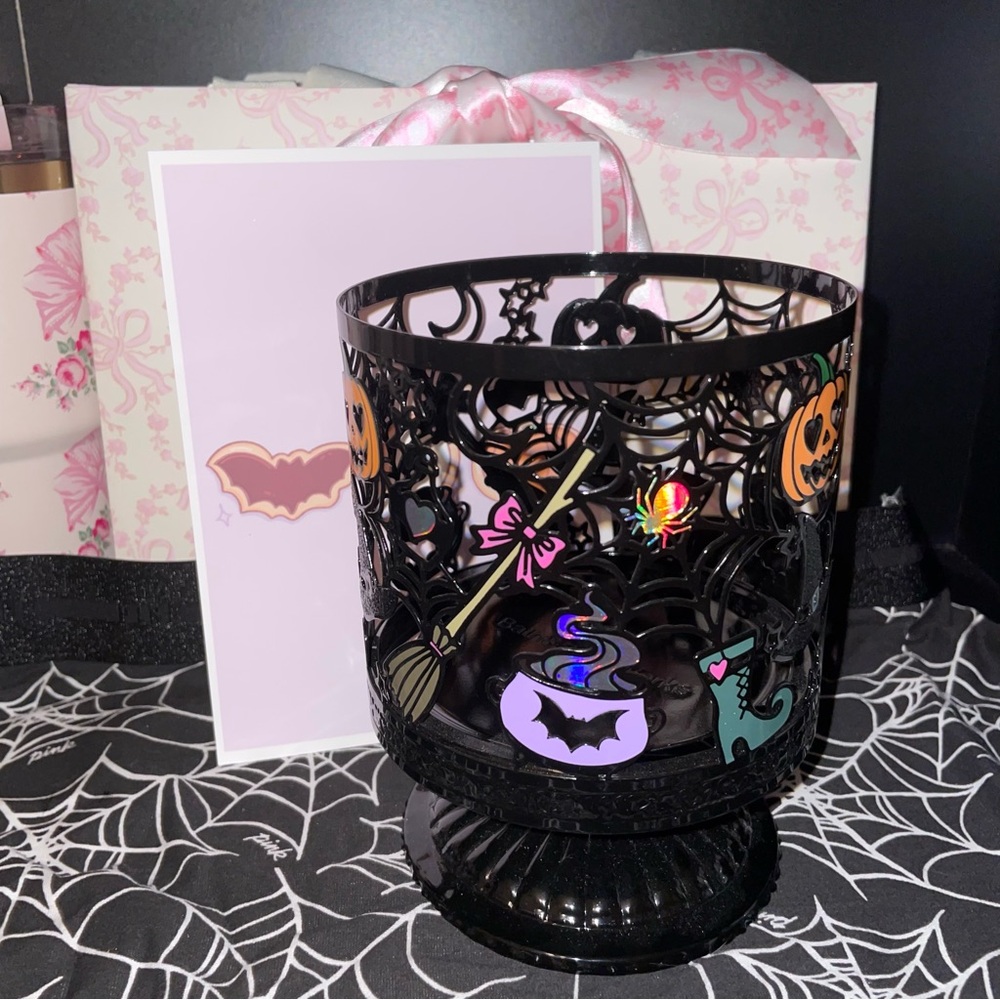 Bath & Body Works Witch’s Halloween candle holder